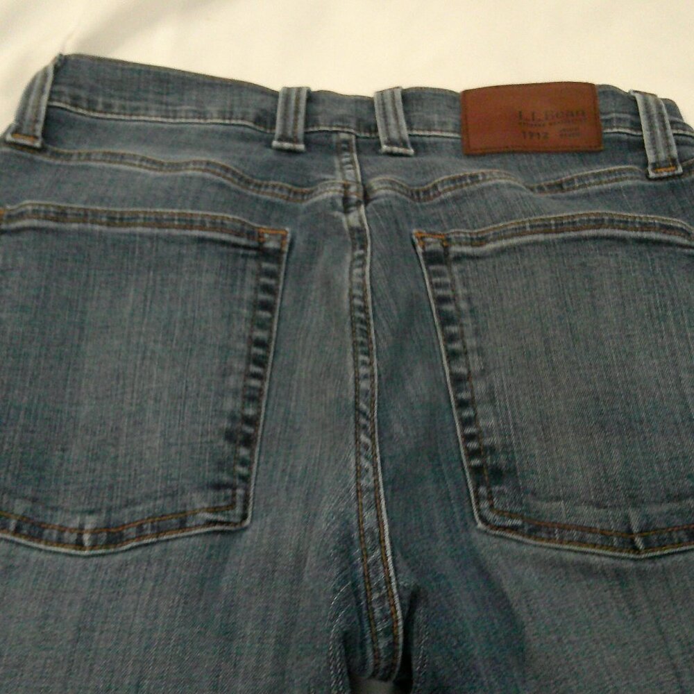 L.L. Bean Standard Fit Bean Flex Retro Classic Preppy Casual Jeans 30 X 29 - Picture 3 of 9